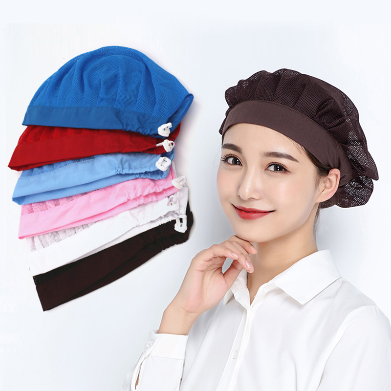 Kitchen Gadgets You Need - ผู้ชายผู้หญิงหมวกสุทธิเบเกอรี่เบเกอรี่ Workshop หมวกทํางาน Bouffant หมวก Hairnet