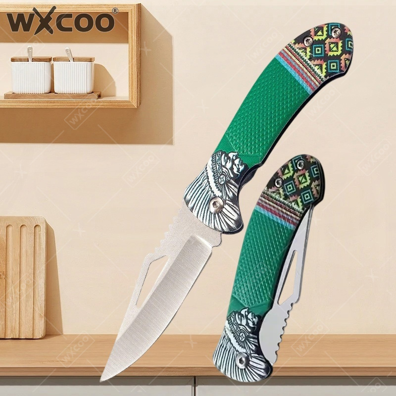 Kitchen Gadgets You Need - มีดพับ WXCOO สแตนเลส มีดทำครัว มีดหั่นผัก อุปกรณ์เสริม