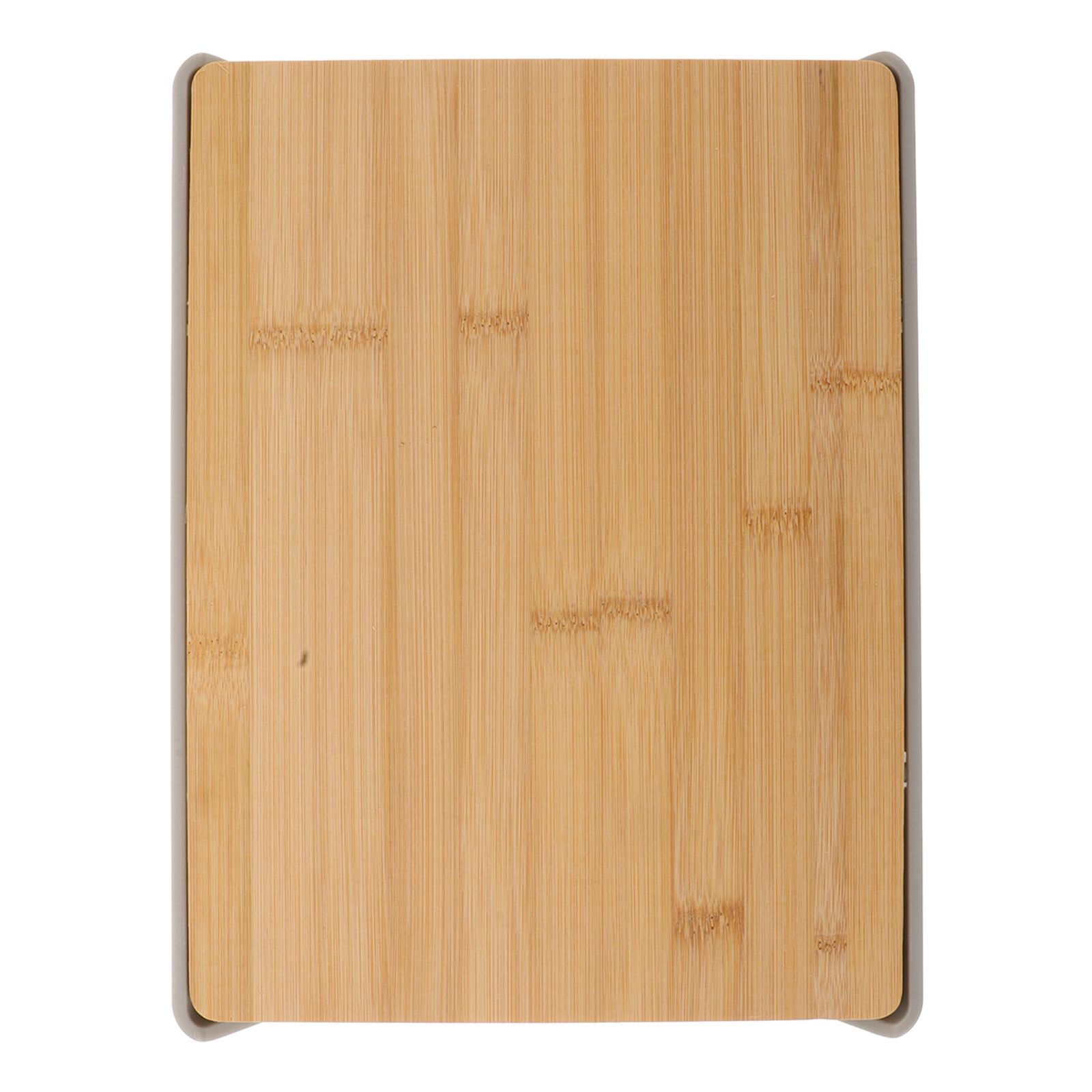 Bamboo Cutting Board - เขียงไม้ไผ่ดีไซน์ล้ำสมัยพร้อมถาดลิ้นชักในตัว ช่วยจัดเก็บและเตรียมอาหารได้อย่างมีประสิทธิภาพ พื้นผิวกันลื่น ใช้งานง่าย