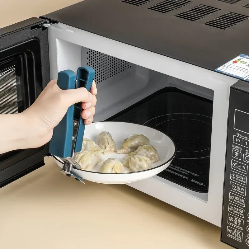Kitchen Gadgets That Are Useful - อุปกรณ์ครัว ชาม จาน เครื่องมือใช้ในบ้าน ที่คีบสแตนเลสกันความร้อน ที่คีบกันลื่น