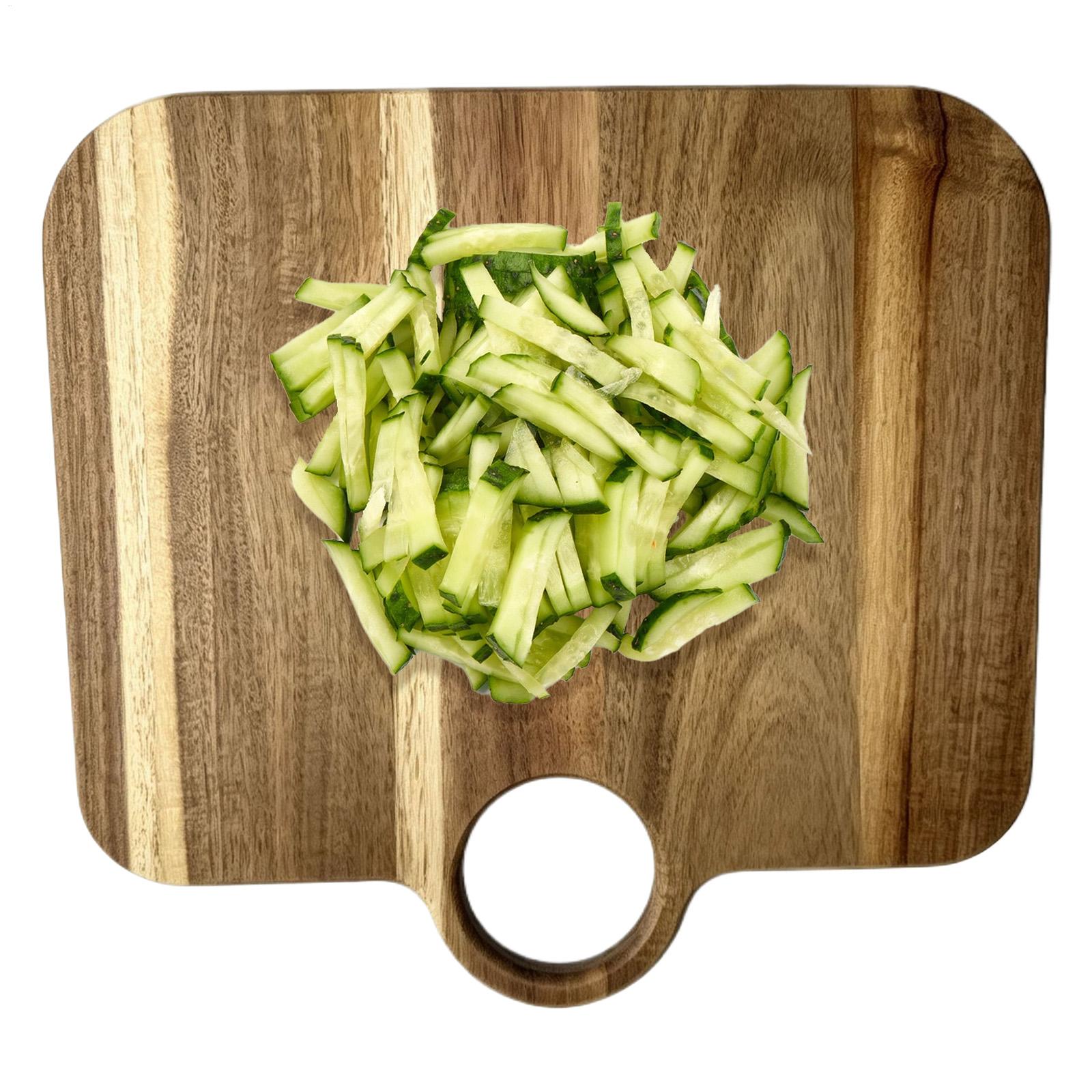 Bamboo Cutting Board - เขียงครัวกันลื่น รูปทรงกระเป๋า รูปทรงตะกร้า สำหรับหั่นเนื้อ ใช้ในบ้าน ครัวเรือน