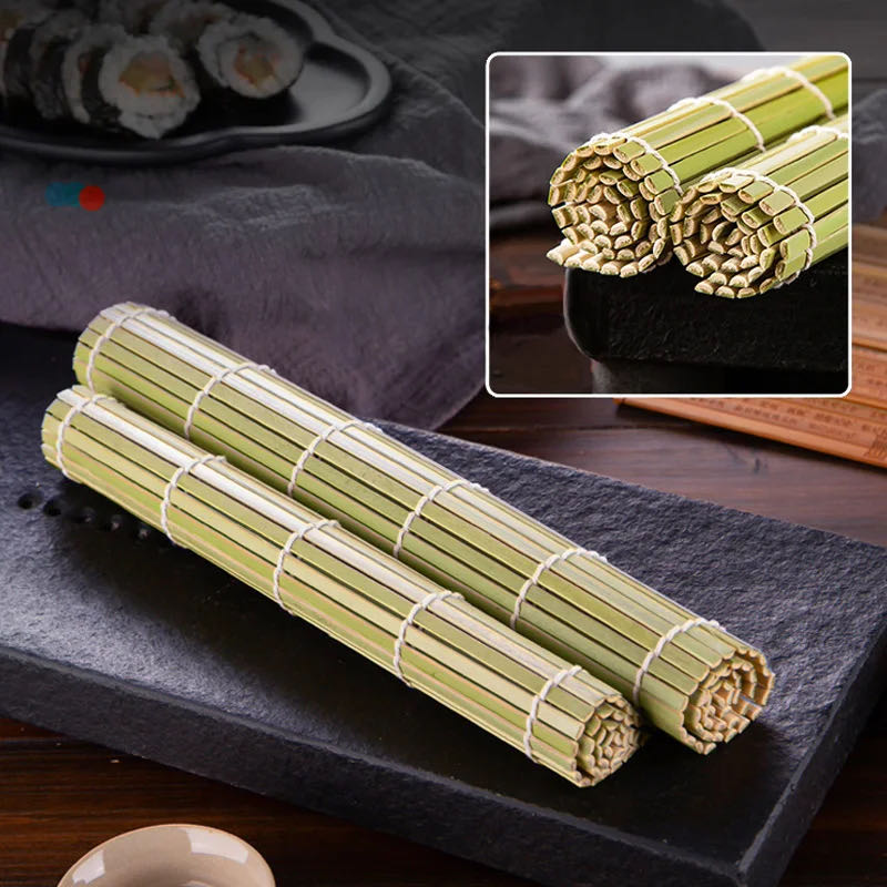 เสื่อไม้ไผ่ม้วนสำหรับห้องครัวอ - Kitchen Gadgets Japanese บทวิจารณ์และราคา