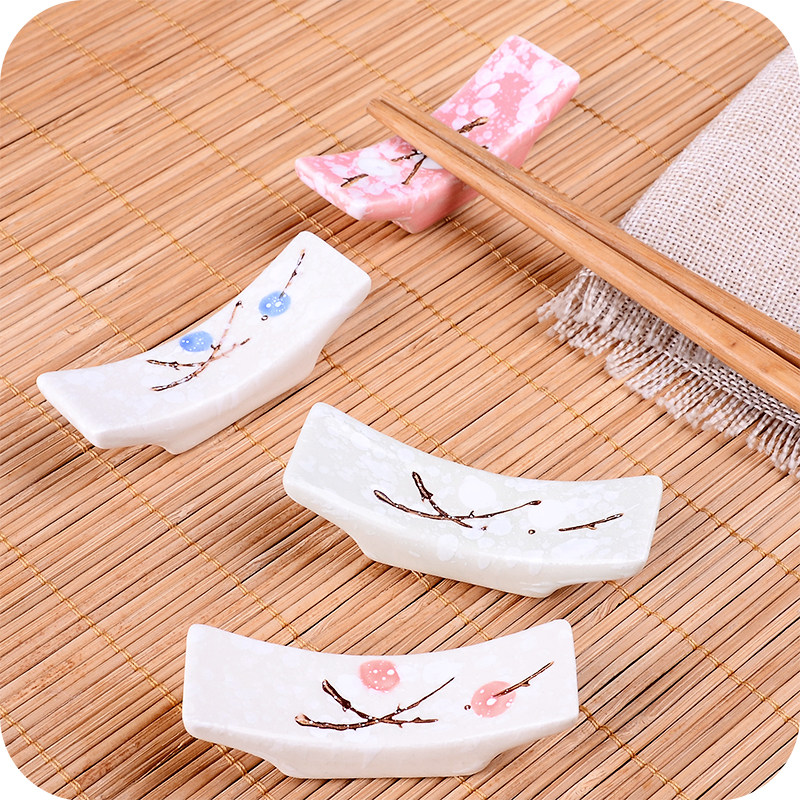 ที่วางตะเกียบเซรามิกลายดอกบ๊วย - Kitchen Gadgets Japanese บทวิจารณ์และราคา