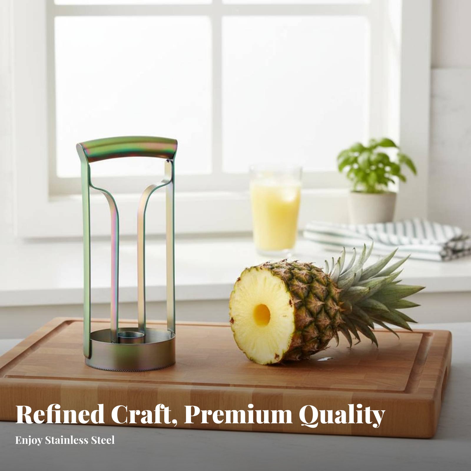 เครื่องตัดสับปะรดสแตนเลส ตัดแก - Kitchen Gadgets That Are Useful บทวิจารณ์และราคา