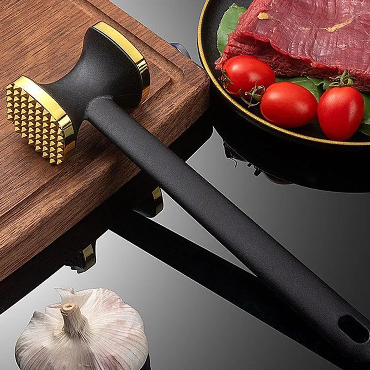 ค้อนทุบเนื้อสำหรับงานหนัก หัวส - Kitchen Gadgets Modern บทวิจารณ์และราคา