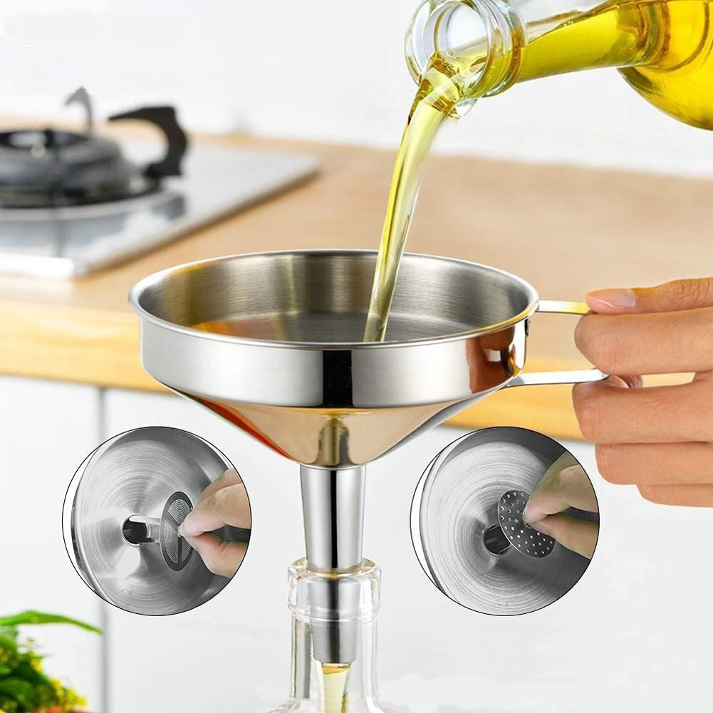 กรวยกรองน้ำมันสแตนเลส 1 ชิ้น ป - Kitchen Gadgets You Need บทวิจารณ์และราคา