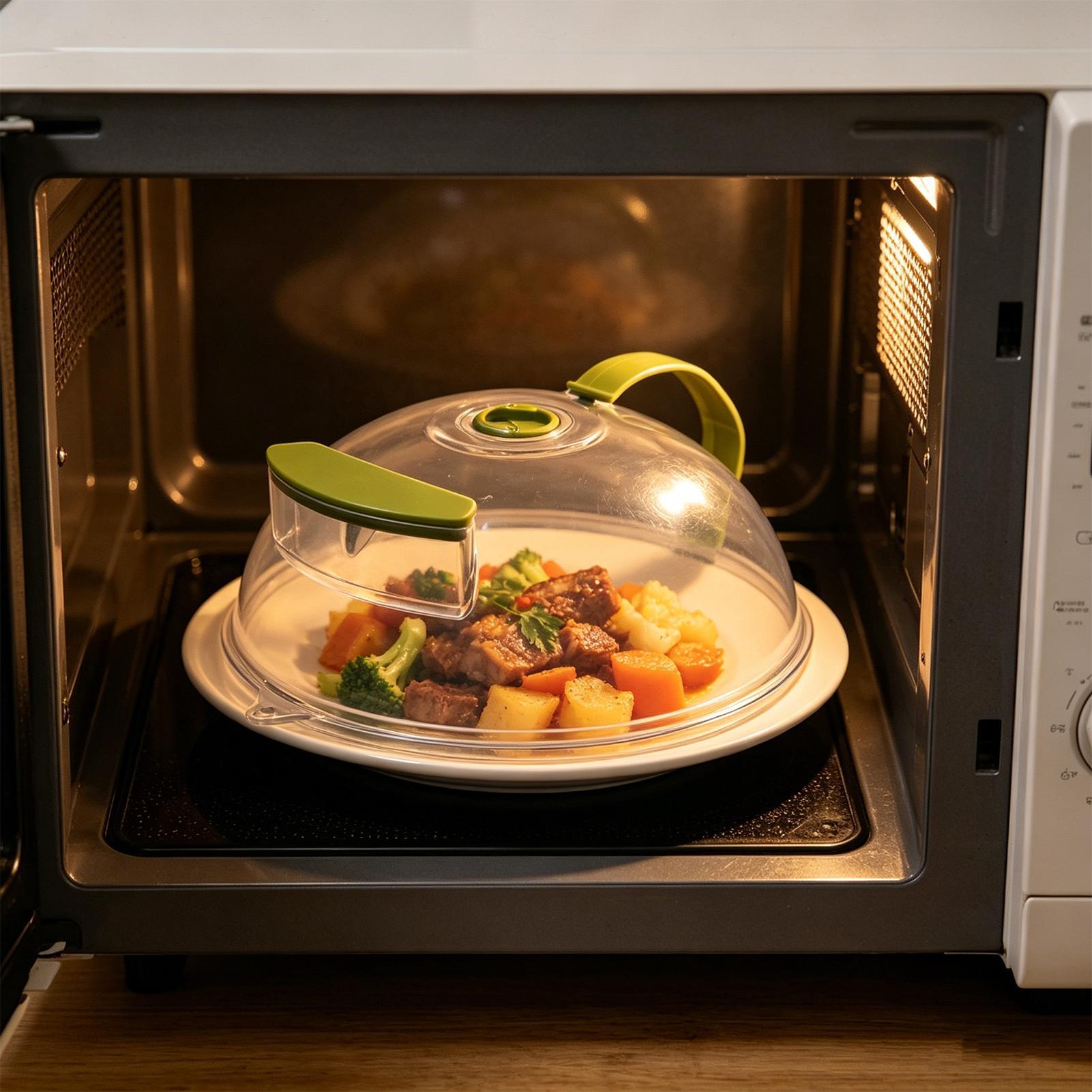 ฝาครอบไมโครเวฟอเนกประสงค์แบบใส - Kitchen Gadgets Modern บทวิจารณ์และราคา