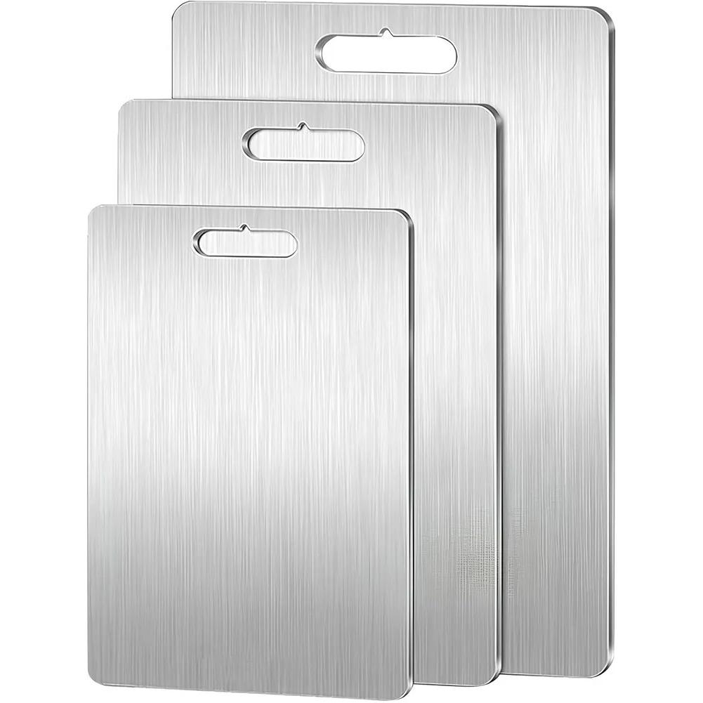 เขียงสแตนเลสหนาพิเศษ ป้องกันแบ - Bamboo Cutting Board บทวิจารณ์และราคา