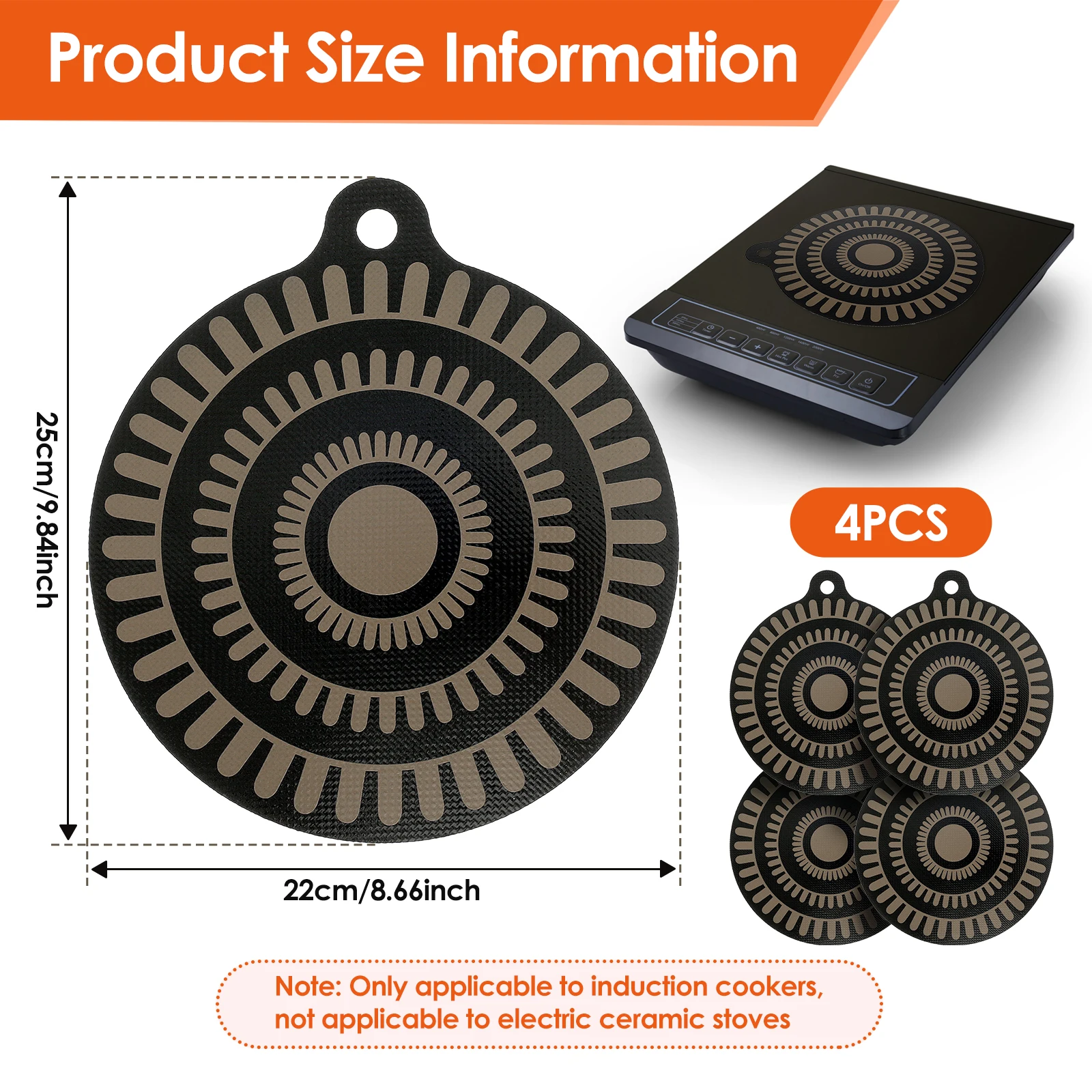 Induction Cooktop MAT Protecto - Kitchen Gadgets Modern บทวิจารณ์และราคา