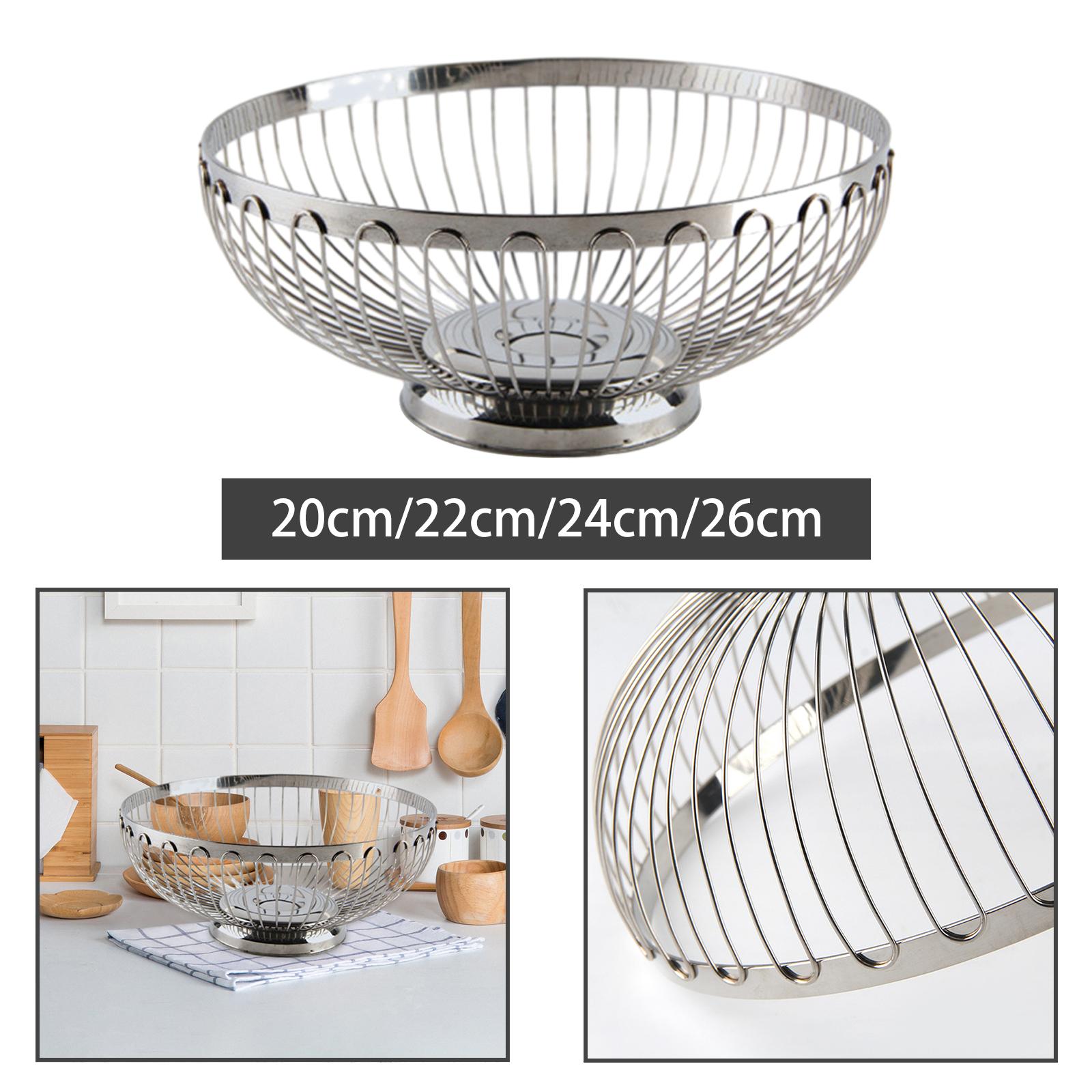 ตะกร้าผลไม้สแตนเลส ชามผลไม้ตั้ - Kitchen Gadgets Modern บทวิจารณ์และราคา