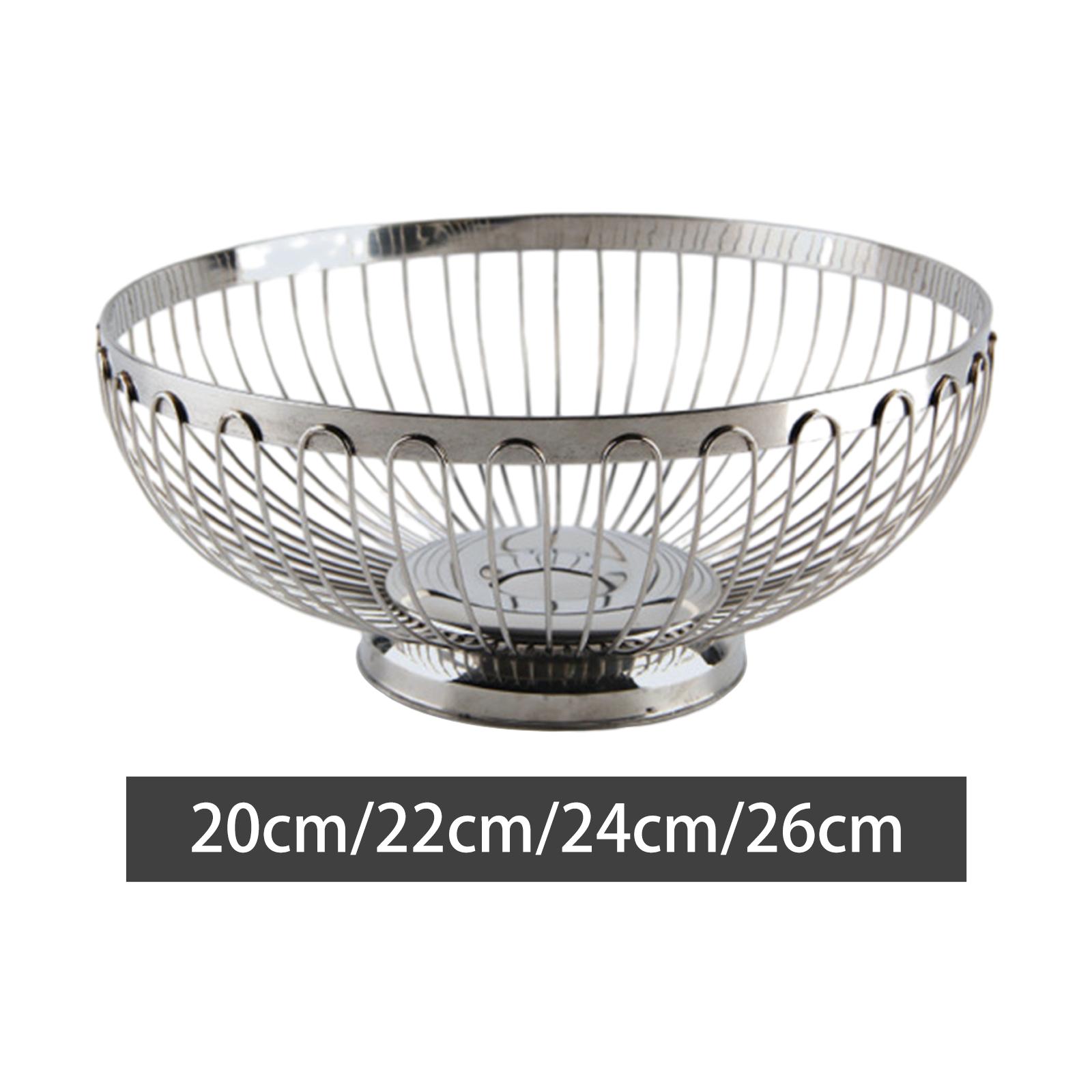 ตะกร้าผลไม้สแตนเลส ชามผลไม้ตั้ - Kitchen Gadgets Modern บทวิจารณ์และราคา