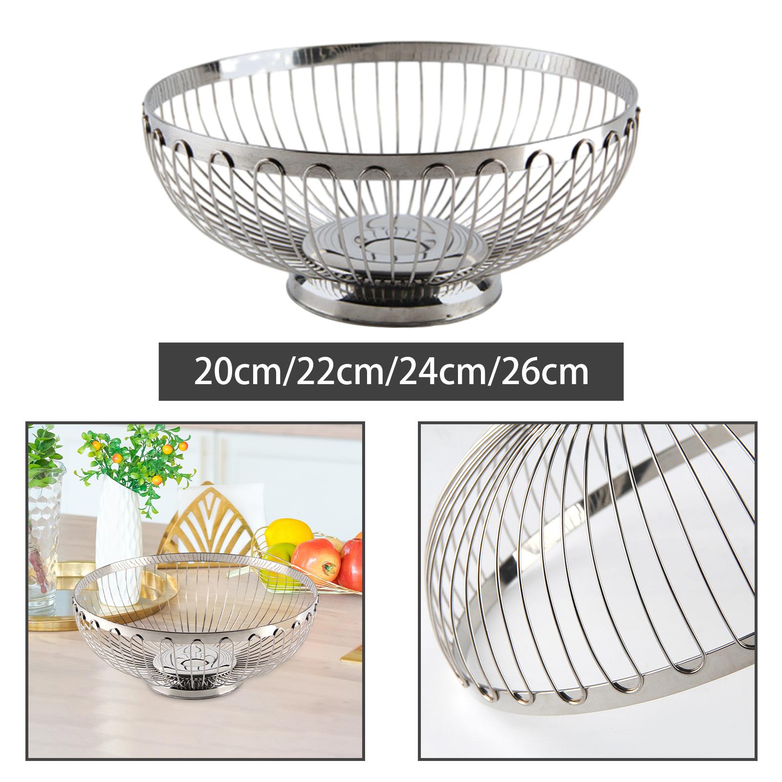 ตะกร้าผลไม้สแตนเลส ชามผลไม้ตั้ - Kitchen Gadgets Modern บทวิจารณ์และราคา
