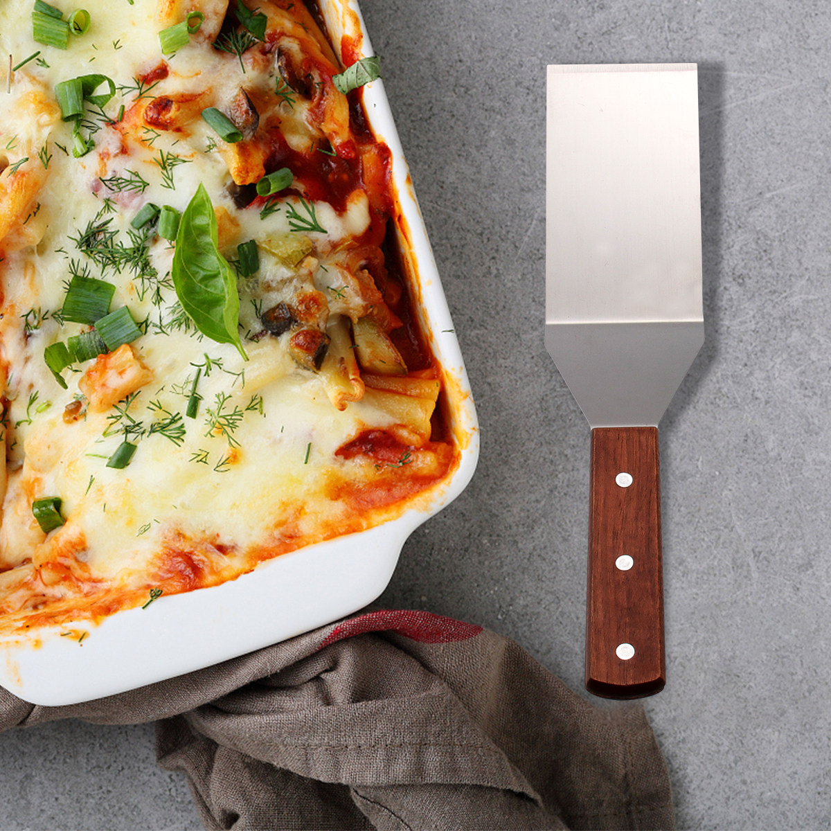 ชุดตะหลิวพิซซ่าสแตนเลสพร้อมด้า - Kitchen Gadgets That Are Useful บทวิจารณ์และราคา