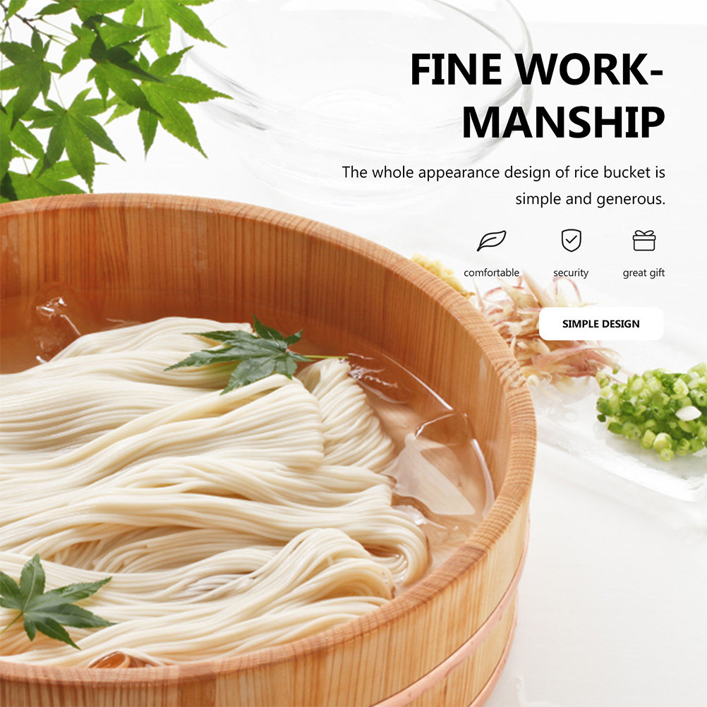 ถังข้าวซูชิพรีเมียม กล่องไม้ขน - Kitchen Gadgets Japanese บทวิจารณ์และราคา