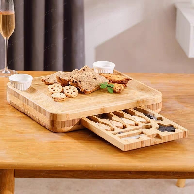 ชุดเขียงไม้ไผ่ 3 ชั้น พร้อมถาด - Bamboo Cutting Board บทวิจารณ์และราคา