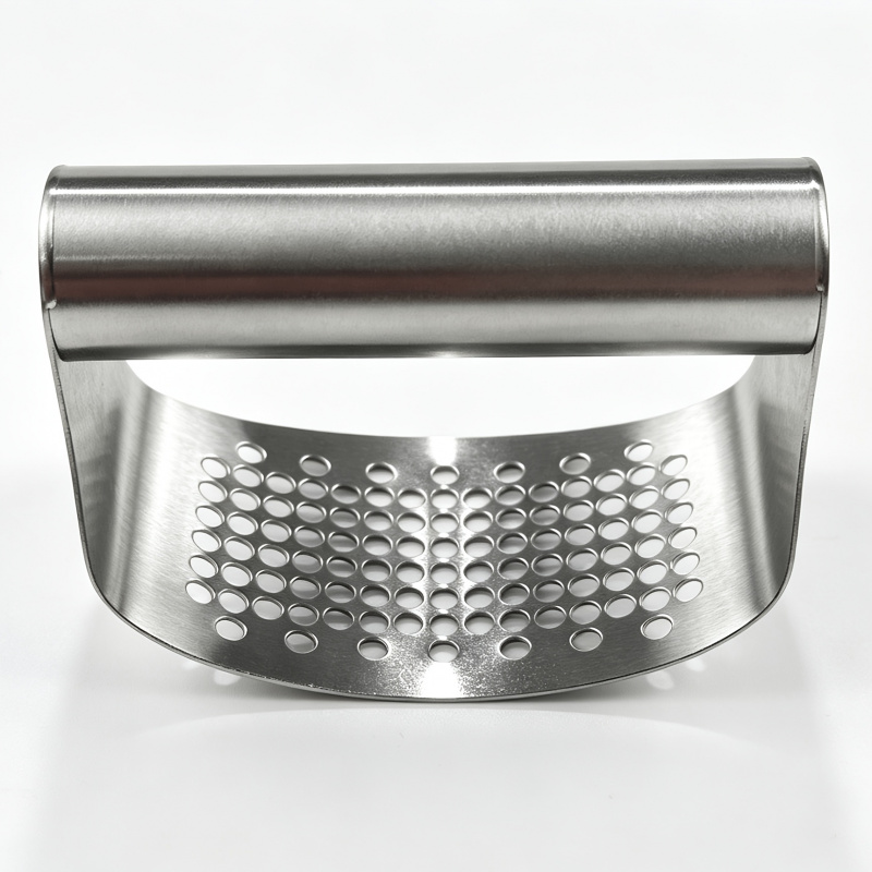 เครื่องกดกระเทียมแบบวงแหวนสแตน - Kitchen Gadgets That Are Useful บทวิจารณ์และราคา