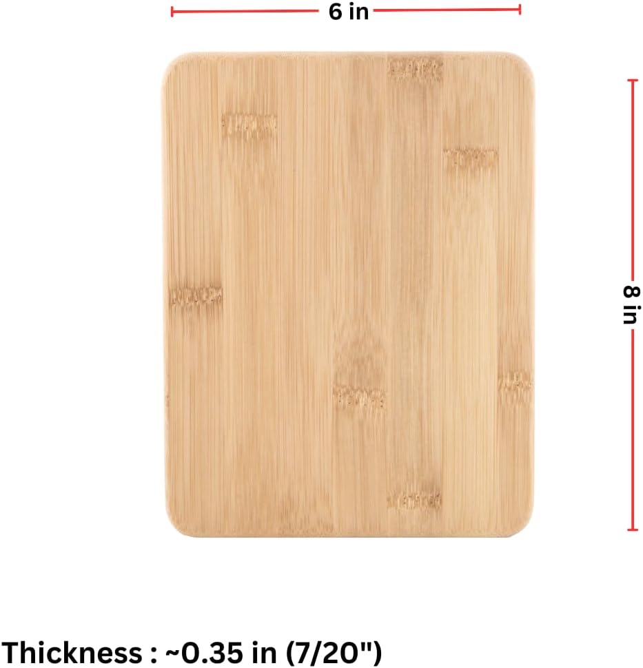 ชุดเขียงไม้ไผ่แบบเรียบ 24 ชิ้น - Bamboo Cutting Board บทวิจารณ์และราคา