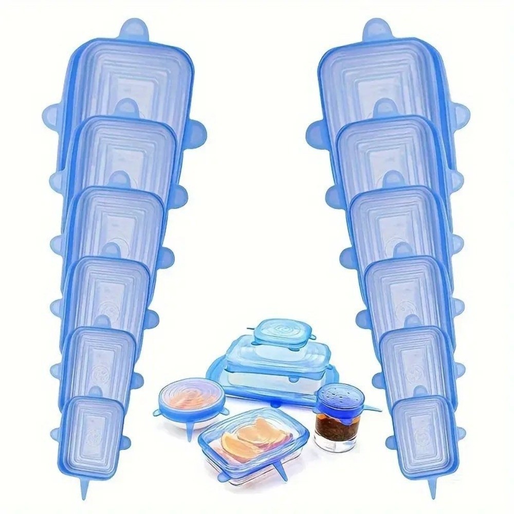 ฝาปิดซิลิโคนยืดหยุ่น 6 ชิ้น ใช - Kitchen Gadgets That Are Useful บทวิจารณ์และราคา