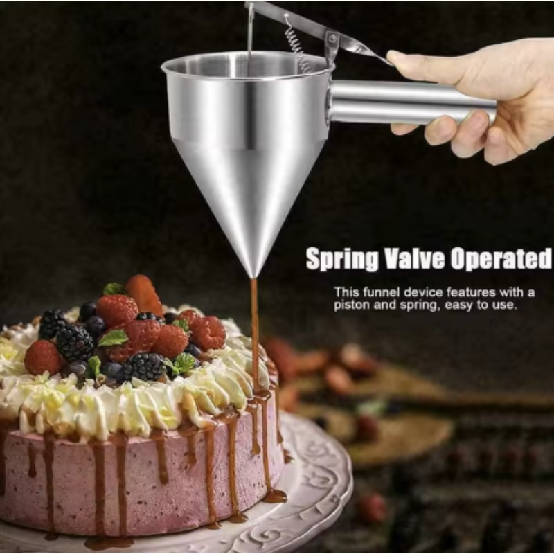 กรวยจ่ายของเหลวสแตนเลสขนาด 600 - Kitchen Gadgets You Need บทวิจารณ์และราคา