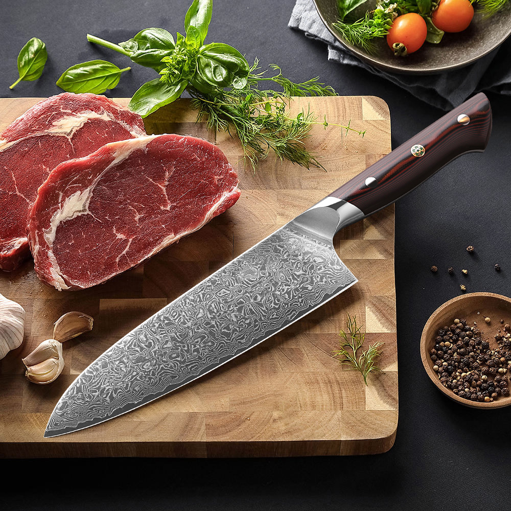 มีดเชฟ MOSTODOZO ขนาด 8 นิ้ว ท - Kitchen Gadgets Japanese บทวิจารณ์และราคา