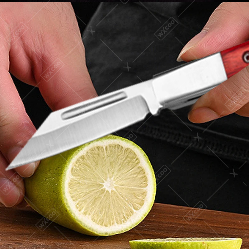 มีดพกพาสแตนเลส ด้ามไม้พะยูง มี - Kitchen Gadgets You Need บทวิจารณ์และราคา
