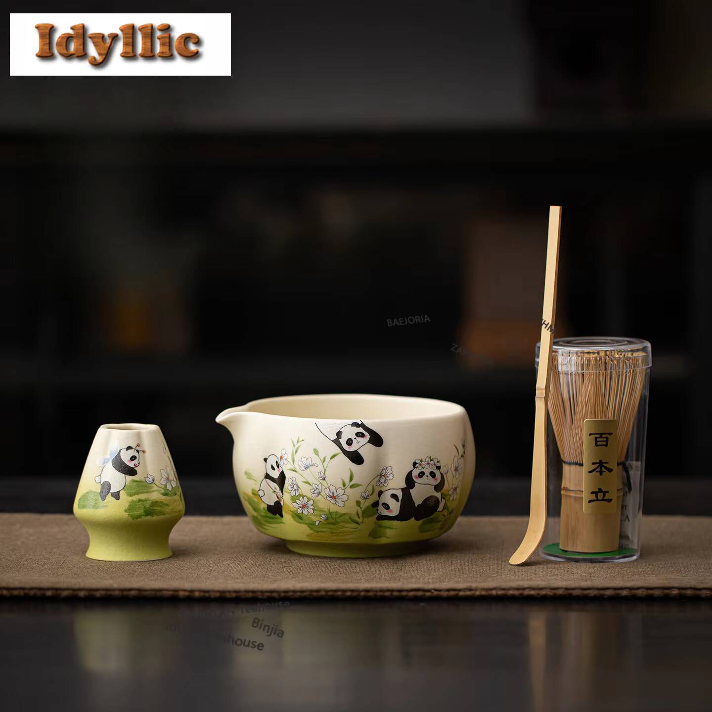 ชุดชงชาแพนด้าสีขาวร็อค มิเนอรั - Kitchen Gadgets Japanese บทวิจารณ์และราคา